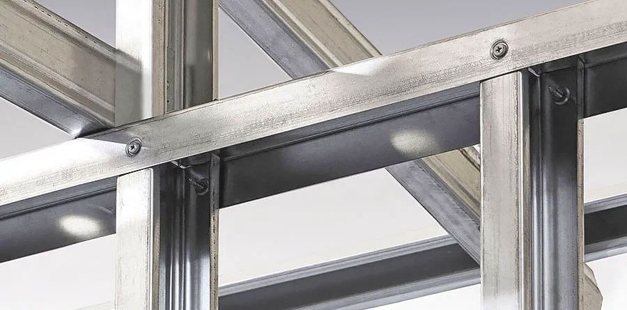 Stahltrichterrahmen für industrielle Materialförderung