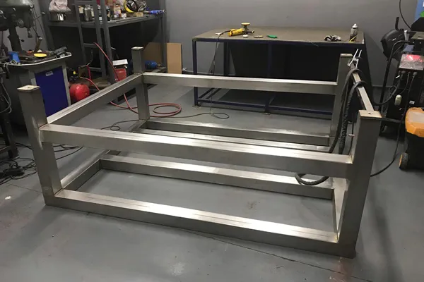 Lackierter Containerrahmen mit verstärkter Basisstruktur